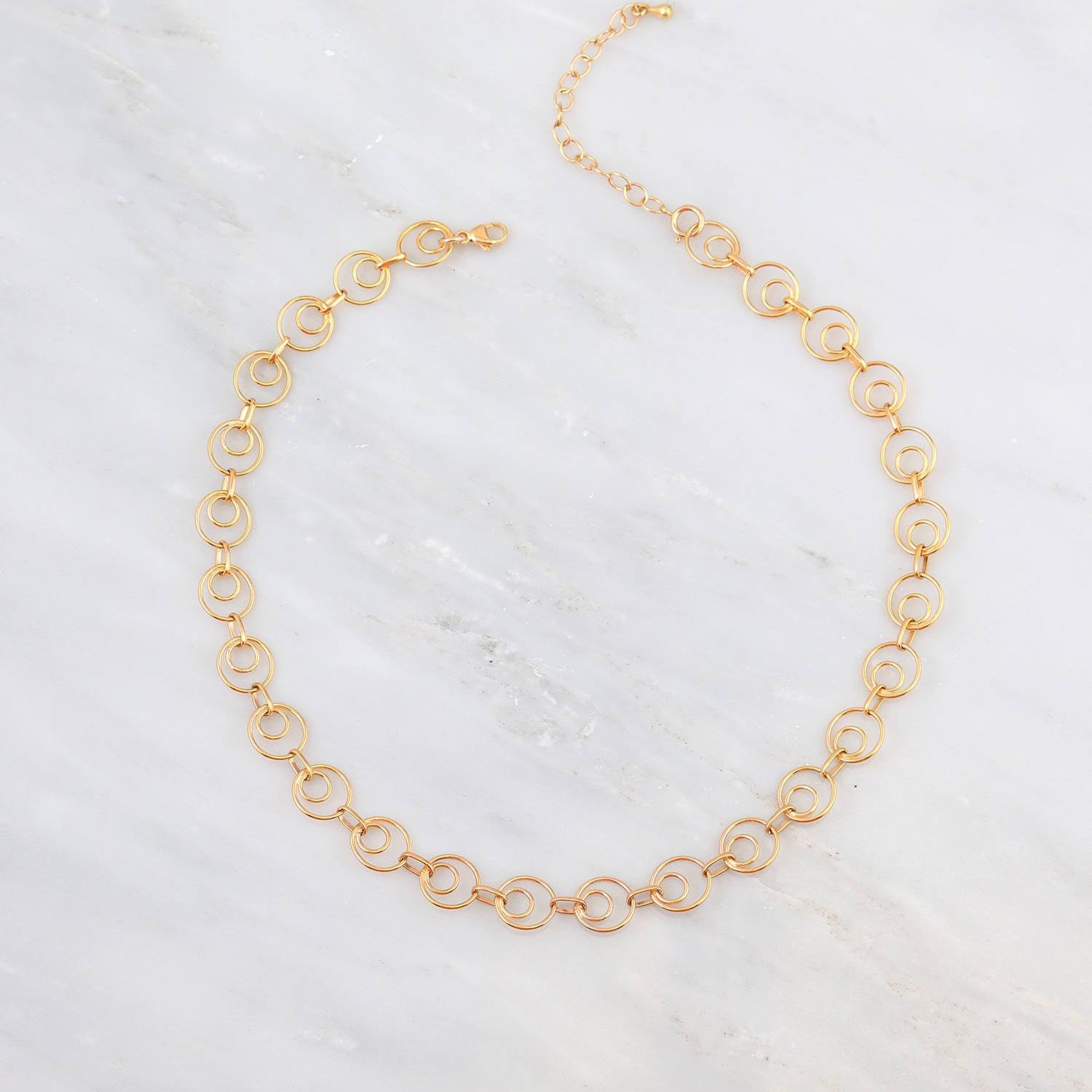 Gold Choker Necklace - Temu